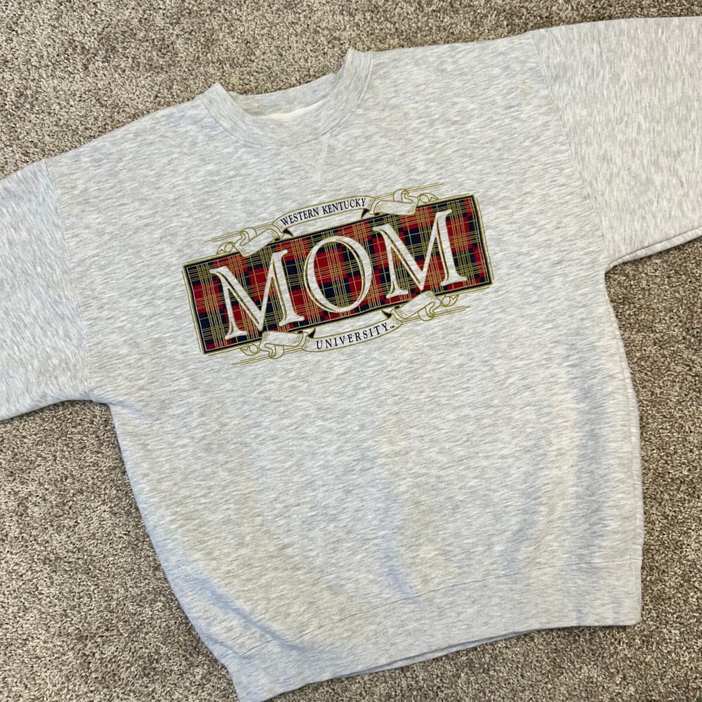 Vintage Western Kentucky University Mom Sweatshirt Size Small Gear For Sports